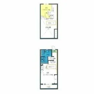 Kuroe(クロエ)【203号室】の間取り