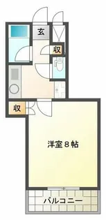カレッジタウングリーンヒル【2階】の間取り