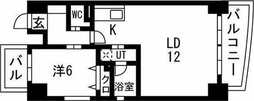 ブルームライフ今池【10階】の間取り