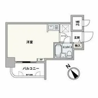 クリオ琴似弐番館【8階】の間取り
