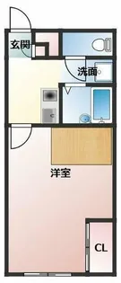 LaTorcheⅠ(ラトルシェ)【203号室】の間取り