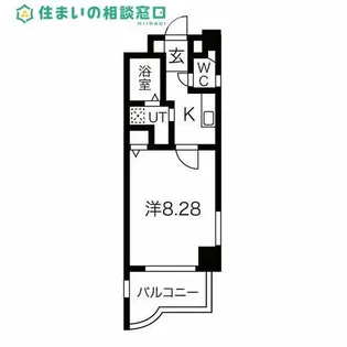 愛知県岡崎市矢作町字馬乗【マンション】の間取り