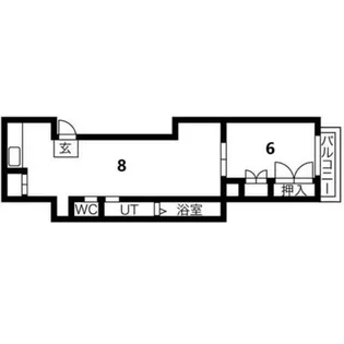 北海道札幌市手稲区前田六条5丁目【アパート】の間取り