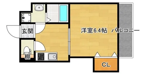 下新庄弐番館【1階】の間取り