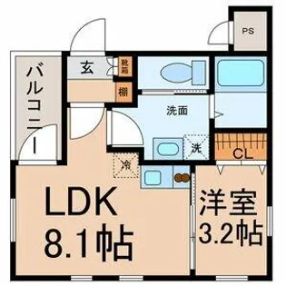 Neige【3階】の間取り