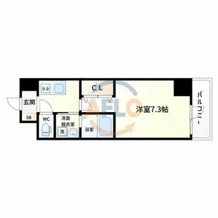 アーバンパーク田辺【2階】の間取り