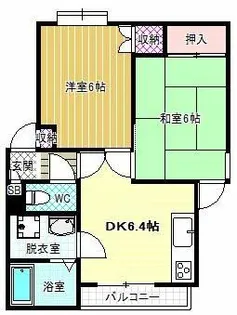 クライムハウス【2階】の間取り
