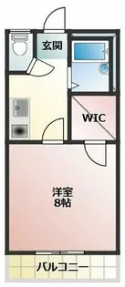 ウイングコート三ノ輪【203号室】の間取り