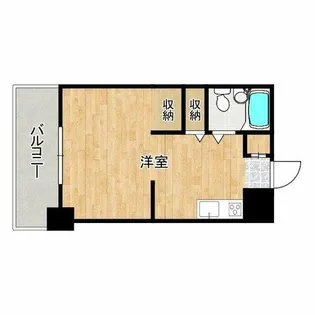 グルーヴ桜宮【5階】の間取り