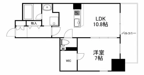 アプリーレ堺筋本町【12階】の間取り