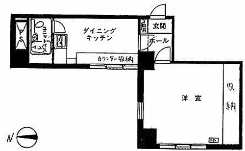 ロジェ札幌25【6階】の間取り