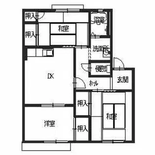 フレグランス早竹A【203号室】の間取り