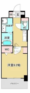 ギャラクシー博多駅北【4階】の間取り