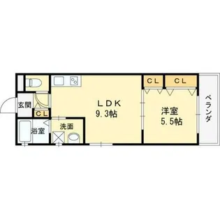 Gran Felicia塚本【1階】の間取り