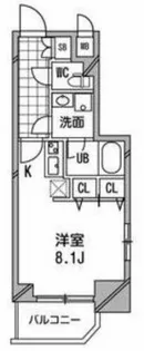 アーデン京町堀ウエスト【10階】の間取り