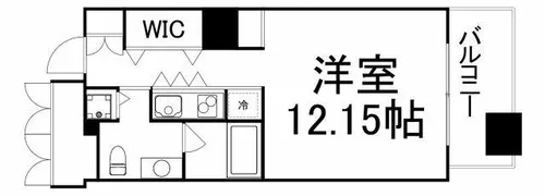 ザ・タワー大阪レジデンス【6階】の間取り