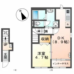 Seiran Ⅱ【2階】の間取り