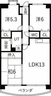 メゾンドール天神【402号室】の間取り