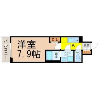 エスリード金山プルミエ【3階】の間取り