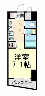 アプリーレ三宮イースト【12階】の間取り