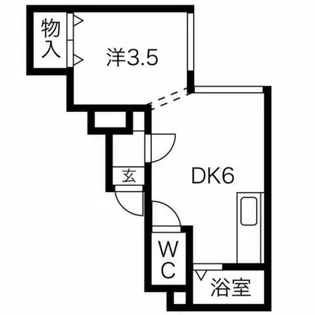 ライベックス澄川【3階】の間取り