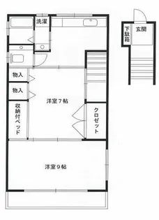 KISHIMOTO HAITU【201号室】の間取り