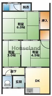 まさひろハイツ【1階】の間取り