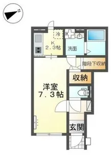 ル・レスト池田【106号室】の間取り