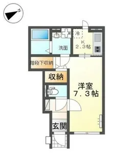 ル・レスト池田【105号室】の間取り