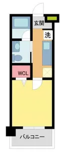 カーヨパレス鳴尾【205号室】の間取り