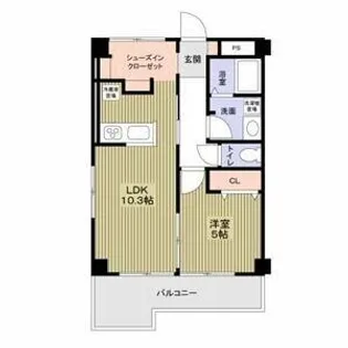 めぞん平成【4階】の間取り