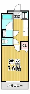 1Kの間取り画像