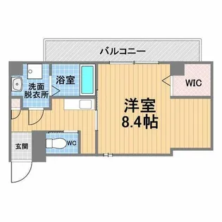 ドルチェ東甲子園【3階】の間取り