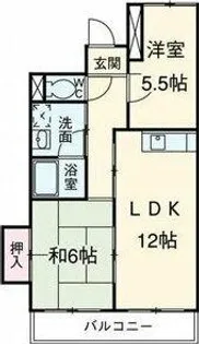 パークハウスYAGUMA【7階】の間取り