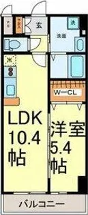 マイアトリア栄【11階】の間取り