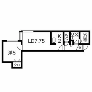 サリータ・ウノ【2階】の間取り