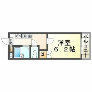 名谷ヒルズ【2階】の間取り