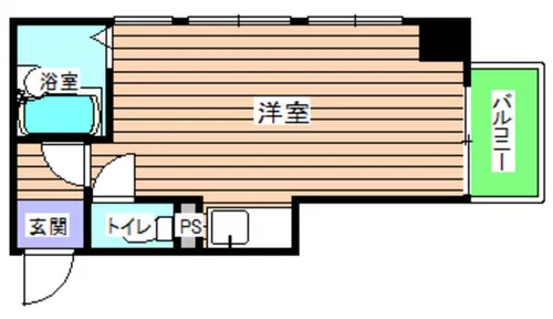 カーサヒグチ【5階】の間取り