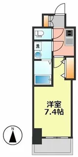 S-RESIDENCE庄内通North【1階】の間取り
