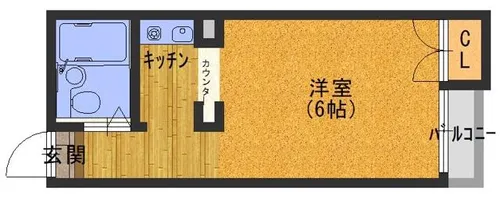 石原ハイツ【2階】の間取り