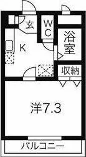 ブルーハイツ【1階】の間取り