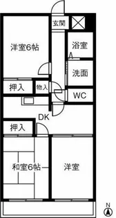 さくら大栄ビル【303号室】の間取り