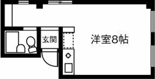 ヤサカビル【303号室】の間取り
