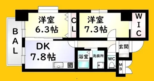 GRAVIS【3階】の間取り