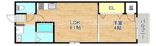 GRANDIR J【3階】の間取り