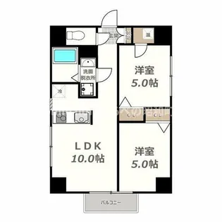 AM夕陽丘セカンド【802号室】の間取り