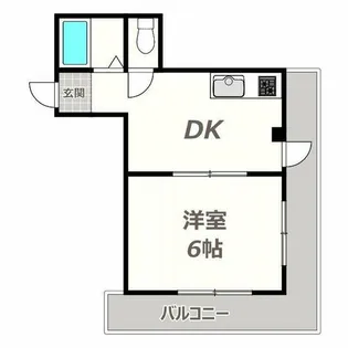 ドムス河堀口【5階】の間取り