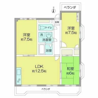 GS TERRACE【4階】の間取り
