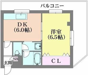ソレイユパレス【1階】の間取り