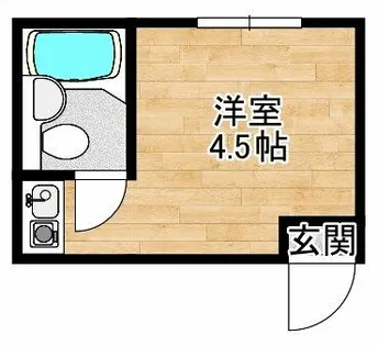 大阪府吹田市千里山月が丘【マンション】の間取り